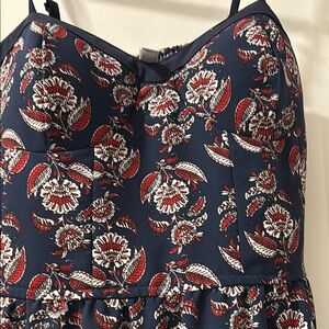 Exhilaration Floral Smocked Top